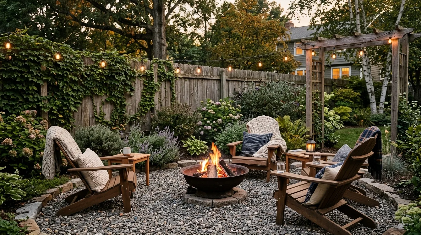 Backyard Lighting for Evening Use